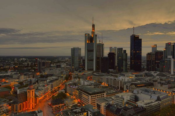 Abendskyline am Main in Frankfurt | © Die Buben - Oliver Bube